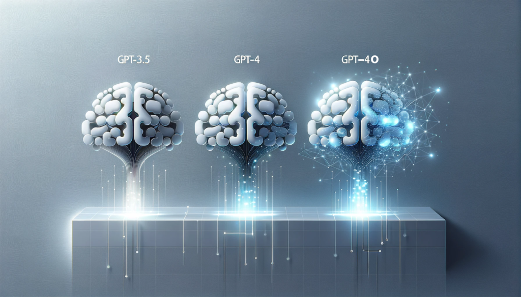 GPT-3.5 vs GPT-4 vs GPT-4o