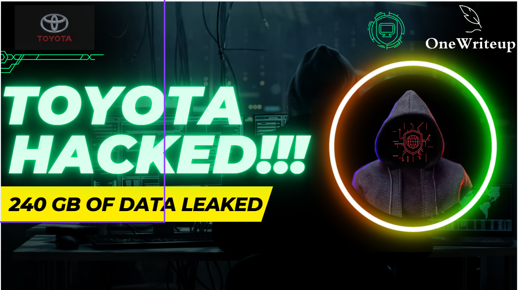 TOYOTA Hacked!!! 240GB of customer data is now Trending!!!