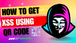 How to get xss using qr code