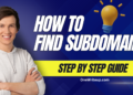 How to find Subdomain