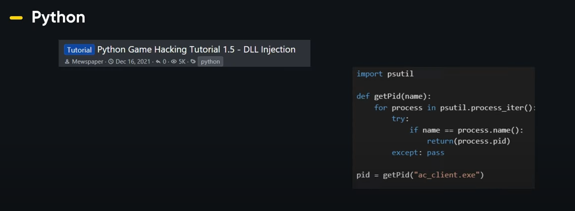 Dll Injection in Python